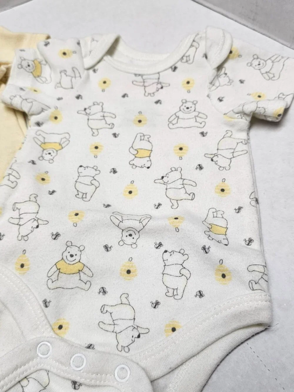 4 Carters lot Bundle One 1 Piece Newborn Preemie NB Disney Baby Winnie The Pooh